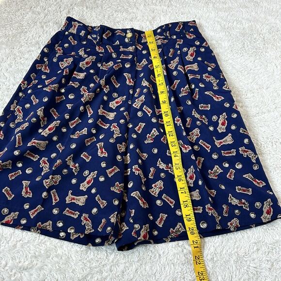 Line Up For Sport high waist golf print shorts, size 6 small - Picture 4 of 10